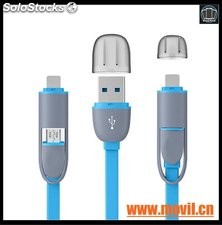 Llavero Portátil Micro USB Cargador Cable para Android Samsung HTC iPhone 5