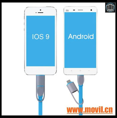 Llavero Portátil Micro USB Cargador Cable para Android Samsung HTC iPhone 5 - Foto 3