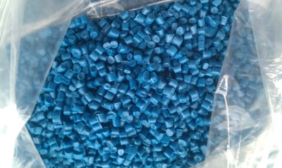 LLDPE granulado de color azul - Foto 5
