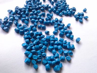 LLDPE Pellet di colore blu - Foto 4