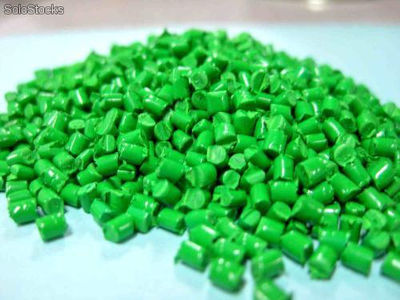 Lldpe Recyclinggranulat grüne Farbe