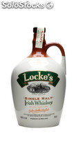 Locke&#39;s pure pot still single malt 8 y ceramica 40% vol