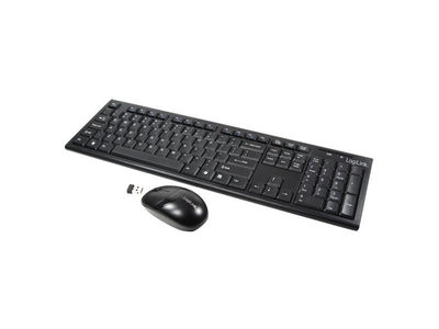 LogiLink 2,4GHz Wireless Tastatur + Maus Set ID0104