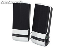 LogiLink Active Speaker usb 2.0 Silber SP0026