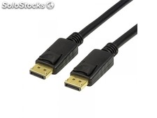 LogiLink DisplayPort-Kabel DPort / DPort M/M 1m black CV0119