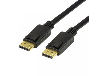 LogiLink DisplayPort-Kabel DPort / DPort M/M 1m black CV0119