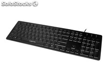 LogiLink Keyboard RGB beleuchtet black ID0138