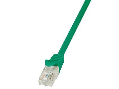 Logilink Netzwerkkabel CAT 5e U-UTP Patchkabel CP1075U (5m grün)