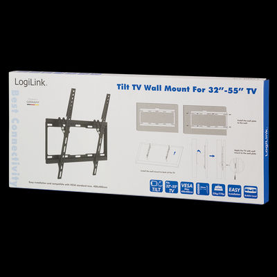 Logilink TV wall mount, tilt -14°/0°, 32-55, max. 35 kg (BP0012) - Foto 5