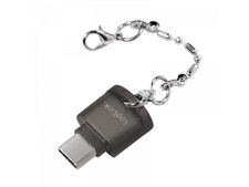 Logilink USB-C zu microSD Cardreader als Schlüsselanhänger (CR0039)