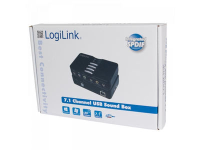 Logilink usb Sound Box 7.1 8-Kanal (UA0099) - Zdjęcie 2