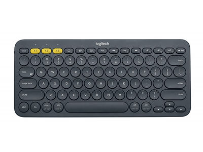 Logitech bt Multi-Device Keyboard K380 Dark Grey us-int\&#39;l-Layout 920-007582