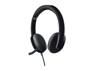 Logitech H540 Binaural Kopfband Schwarz Headset 981-000480