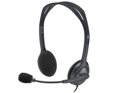 Logitech Headset H111 Stereo Black 981-001000