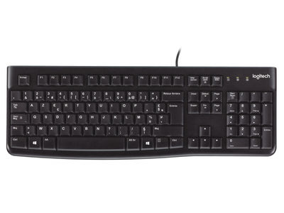 Logitech Keyboard K120 for Business Black NLB-Layout 920-002525