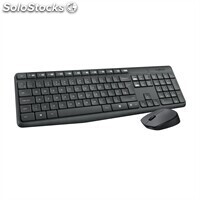 Logitech MK235 Teclado y ratón Inalámbrico Gris