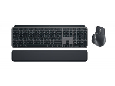 Logitech MX Keys S Combo Keyboard + Mouse + Palm Rest US-Layout 920-011614