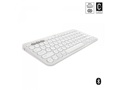 Logitech Pebble Keys 2 K380s white Tastatur 920-011852 - Zdjęcie 2