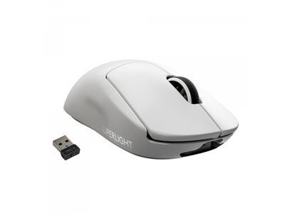 Logitech Pro X superlight wireless Gaming Mouse weiss (910-005943)