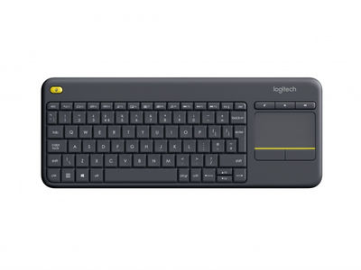 Logitech Wireless Touch Keyboard K400 Plus Black NLB-Layout 920-007131