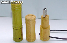 LOGO personnalisé en bois bambou usb flash drive usb 2.0 U disque memory stick