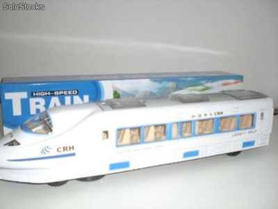 lokomotywa szybkiego pociągu - zabawka na baterie (cimg5466)