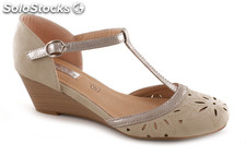 Lolablue Sommere Keilschuhe für Damen. Summer wedge shoes, Lolablue