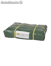 Lona de protección verde lona cubierta impermeable polietileno reforzado - verde