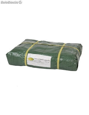 Lona de protección verde lona cubierta impermeable polietileno reforzado - verde