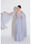 long dress with halh sleeve F - Photo 2