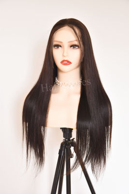 Long Perruque naturelle en cheveux vierge - vente en gros - Photo 3