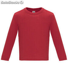 Long sleeve baby t-shirt s/6 months red ROCA72033560 - Photo 3
