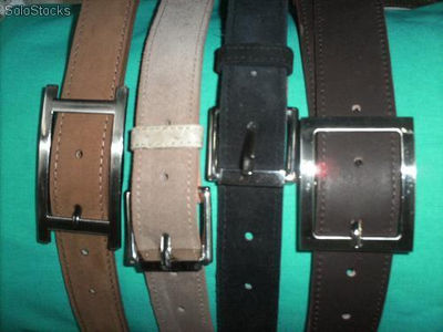Lonjas de cuero para cinturones (hombre-mujer)