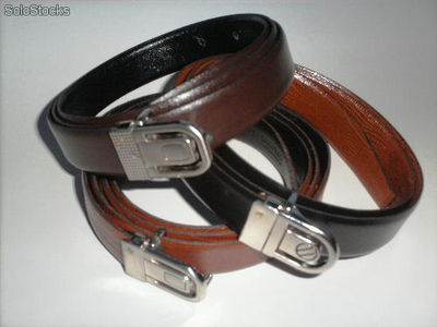 Lonjas de cuero para cinturones (hombre-mujer) - Foto 2