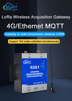 LoRa GSM RJ45 System Connect Multiple Wireless Node Greenhouse Planting