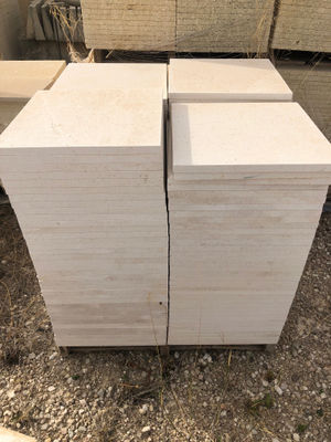 Losas de piedra natural caliza blanca para suelos de exterior o interior - Foto 2