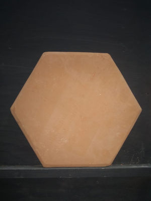 Loseta de barro hexagonal