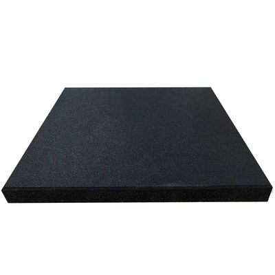 Loseta de caucho de alta densidad para gimnasios 50 x 50 x 4 cm color negra - Foto 2