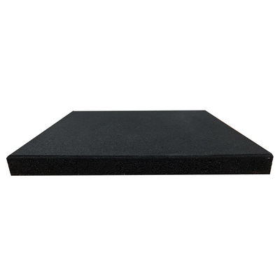 Loseta de caucho de alta densidad para gimnasios 50 x 50 x 4 cm color negra - Foto 3