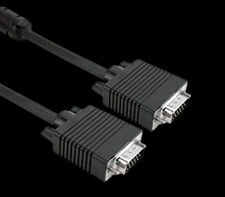 Lot de 10 Cable VGA vers VGA 3+7, Connecteur Plaqué Or - 1080P 3 mètres