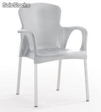 Lot de 45 chaises modèle Eva gris