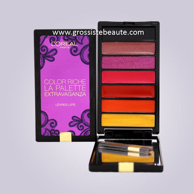 Lot palettes à lèvres nues Color Riche Extravaganza de l&#39;Oréal 12 pièces