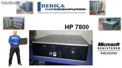 Lote 10 ds.Hp dc 7800 sff c2d 2,3 GHz,2048 Ram