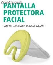 Lote de 10 pantallas protección facial con visor+ banda de sujeción