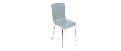 Lote de 2 sillas modernas color gris NELLY - Foto 2