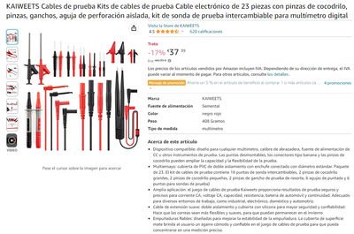 Lote de 640pcs Test Pencil + 270sets Cables de Prueba - Foto 4