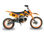 Lote de 6X moto crossbike 125CC 17-14P DB608 - 1