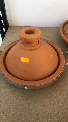 Lote de tajin tadjine marroqui artesanal varios tamaños - Foto 2