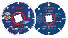 Lote discos x-lock dmw+cmw 115mm bosch 061599761L