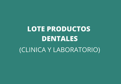 LOTE Productos Material Dental